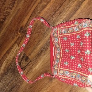 Small fabric quilted, Vera Bradley floral purse